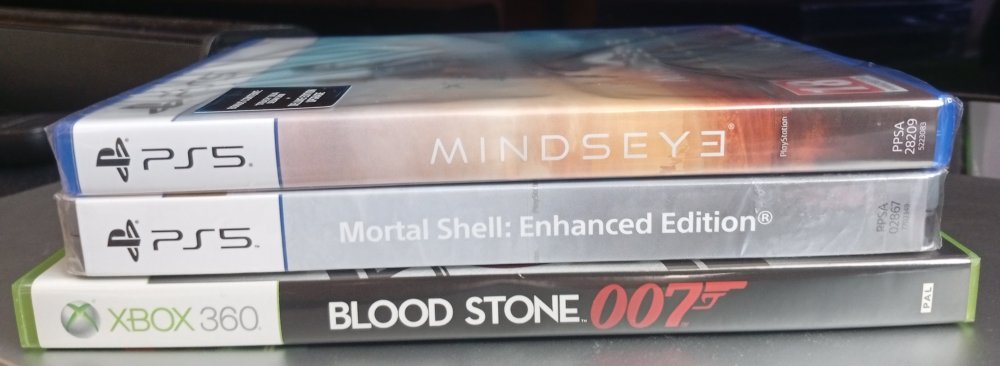 MindsEye, Mortal Shell i 007 BloodStone grzzbiety.jpg