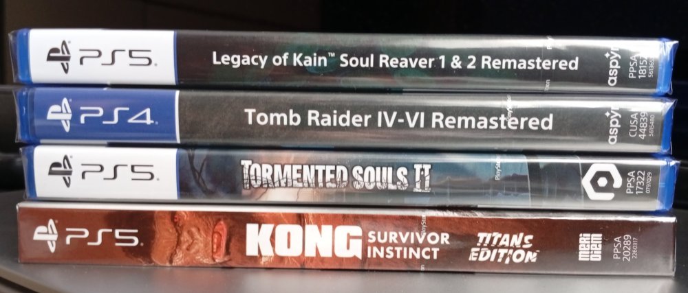 Legacy of Kain, Tomb Raider, Tormented Souls II, KONG grzbiety.jpg