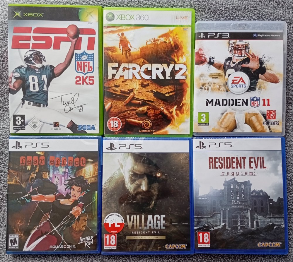 ESPN NFL 2k5, FC2, Madden 11, fear effect, i Residenty.jpg