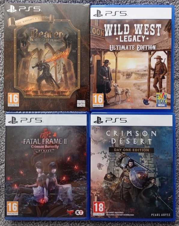 Bearer & the Last Flame, Wild West Legacy, Fatal Frame II i Crimson Desert.jpg